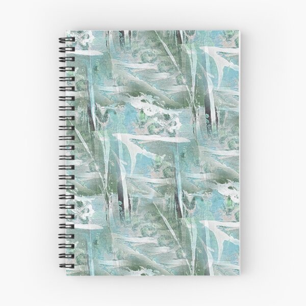 Item preview, Painterly Landscape Abstract in Blue and Green designed and sold by Artistestella.
