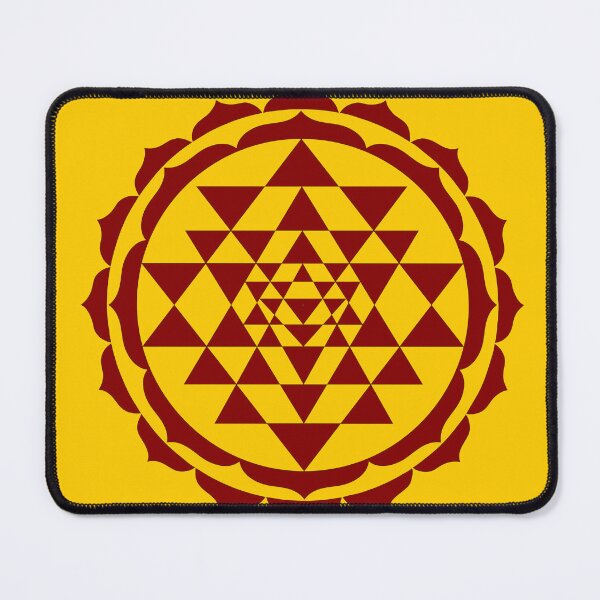Item preview, Sri Yantra - Yellow designed and sold by kernowerno.