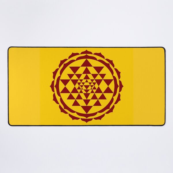 Item preview, Sri Yantra - Yellow designed and sold by kernowerno.