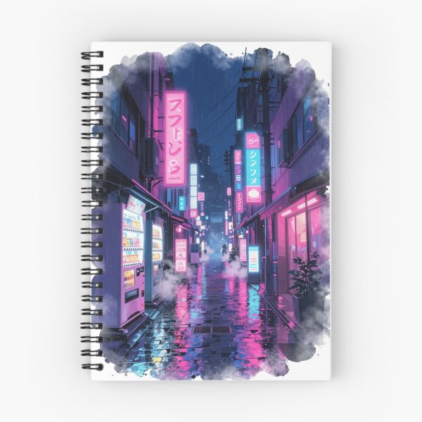 Item preview, cyberpunk Tokyo streets  designed and sold by thedaytocome.