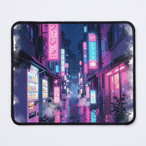 Item preview, cyberpunk Tokyo streets  designed and sold by thedaytocome.