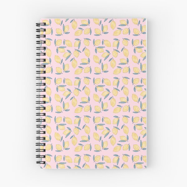 Item preview, Minimalist lemon pattern on a pink background – Fruity all-over design designed and sold by TineTaler.