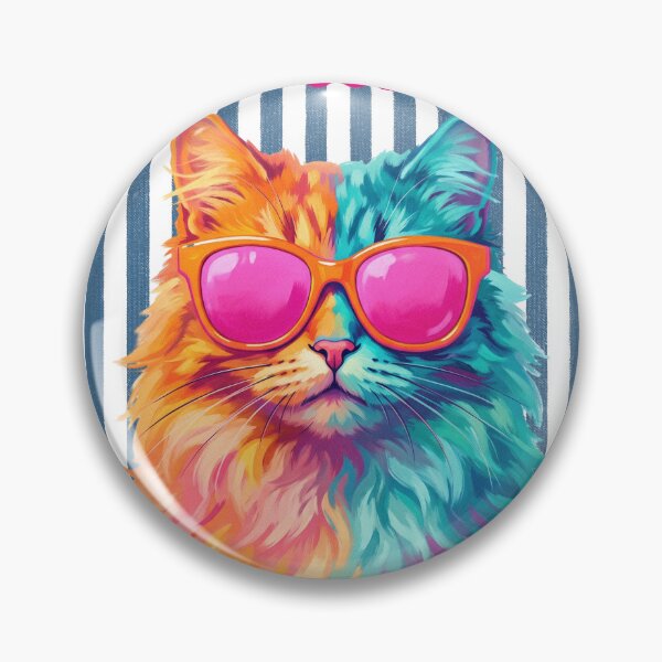 Item preview, Cat Coded – Funny Colorful Cat Lover Design designed and sold by StillWildink.