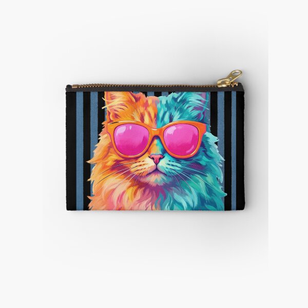 Item preview, Cat Coded – Funny Colorful Cat Lover Design designed and sold by StillWildink.