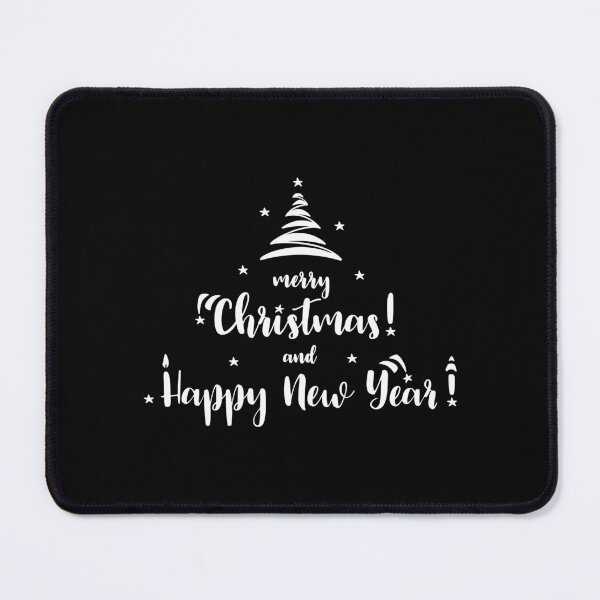 Item preview, Merry Christmas & Happy New Year (white) designed and sold by Pencil & Pixel.