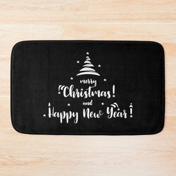 Item preview, Merry Christmas & Happy New Year (white) designed and sold by Pencil & Pixel.