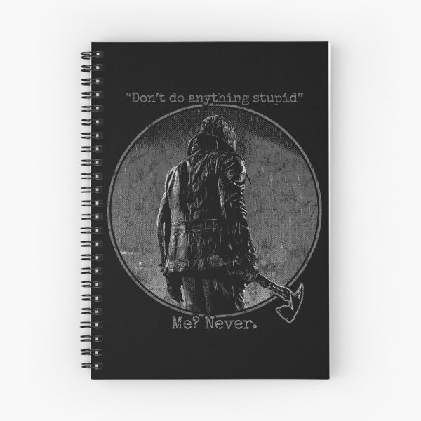 Item preview, Leon Kennedy Resident Evil 9 Requiem Don't Do Anything Stupid Distressed designed and sold by Power Up Prints.