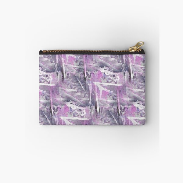 Item preview, Painterly Landscape Abstract in Pink and Gray designed and sold by Artistestella.