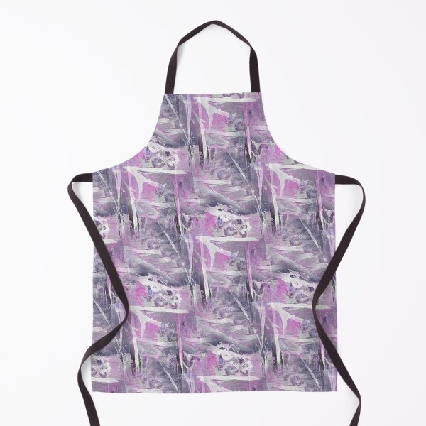 Item preview, Painterly Landscape Abstract in Pink and Gray designed and sold by Artistestella.
