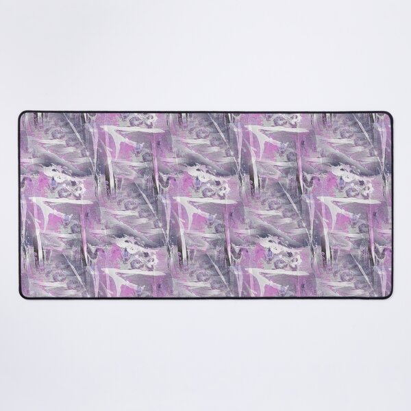 Item preview, Painterly Landscape Abstract in Pink and Gray designed and sold by Artistestella.