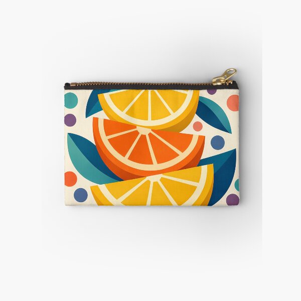 Item preview, Stacked Citrus Slices with Leaves designed and sold by InkSmithery.