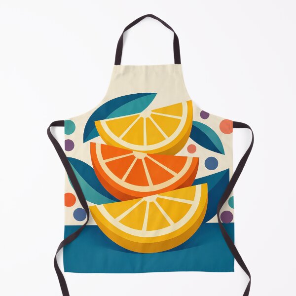 Item preview, Stacked Citrus Slices with Leaves designed and sold by InkSmithery.