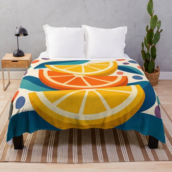 Item preview, Stacked Citrus Slices with Leaves designed and sold by InkSmithery.