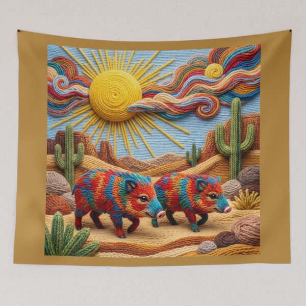 Item preview, Yarn Javelinas designed and sold by Tridentulus.