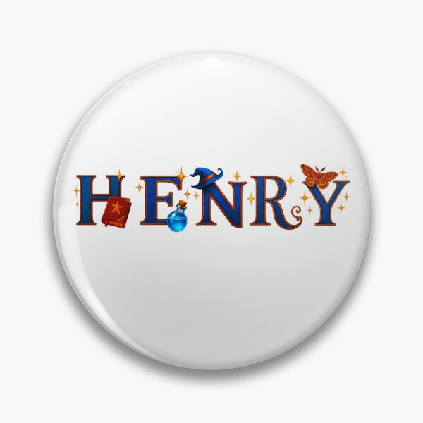 Item preview, SPELLBOUND NAMES COLLECTION  – ✨ HENRY ✨ – STORYBOOK SPELLCASTER DREAMS designed and sold by WheelieGdArt.