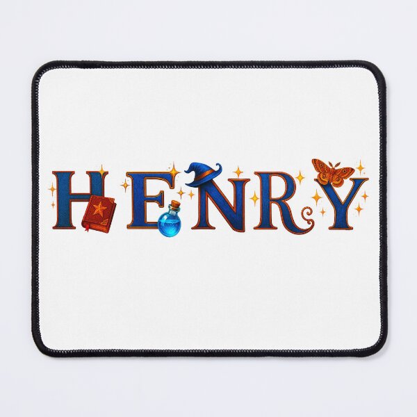 Item preview, SPELLBOUND NAMES COLLECTION – ✨ HENRY ✨ – STORYBOOK SPELLCASTER DREAMS designed and sold by WheelieGdArt.