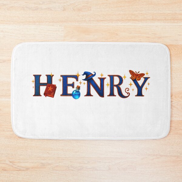 Item preview, SPELLBOUND NAMES COLLECTION  – ✨ HENRY ✨ – STORYBOOK SPELLCASTER DREAMS designed and sold by WheelieGdArt.