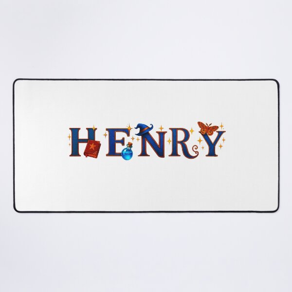 Item preview, SPELLBOUND NAMES COLLECTION – ✨ HENRY ✨ – STORYBOOK SPELLCASTER DREAMS designed and sold by WheelieGdArt.