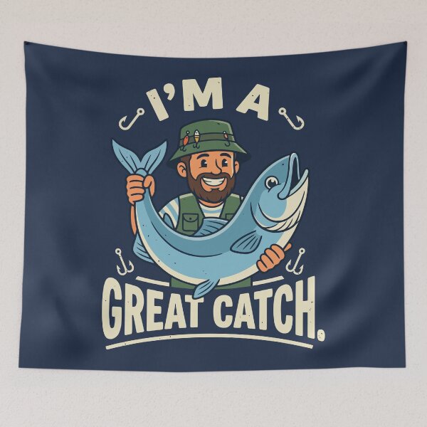 Item preview, I'm A Great Catch designed and sold by Amir Faysal.