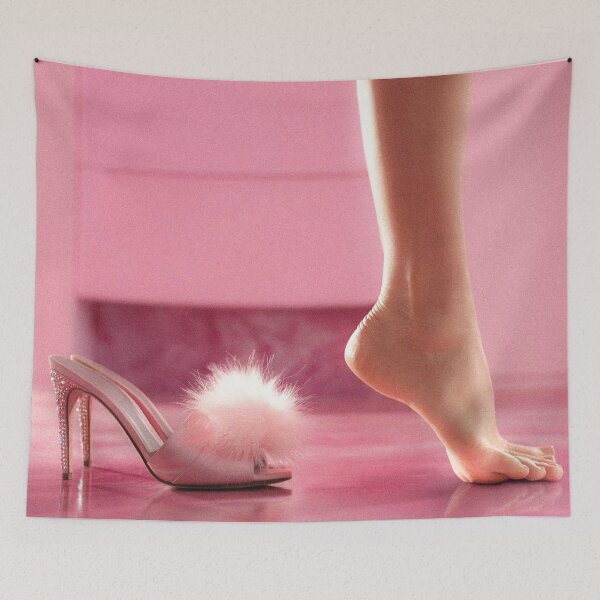 Item preview, PINK BARB HEELS designed and sold by FILM GUTTER.