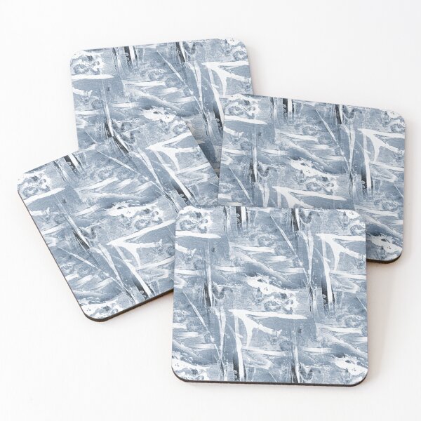 Item preview, Painterly Landscape Abstract in Blue designed and sold by Artistestella.