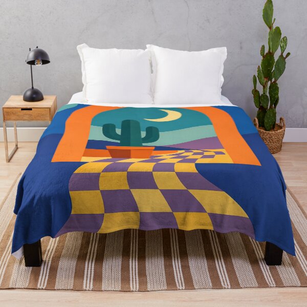 Item preview, Moonlit Desert Arch with Wavy Checker Path designed and sold by InkSmithery.