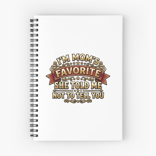 Item preview, im moms favorite sarcastic funny family design designed and sold by ArtDesignTp.