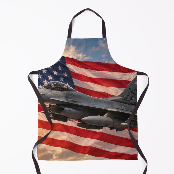 Item preview, F-16 Fighting Falcon American Flag Sunse designed and sold by riki2365.