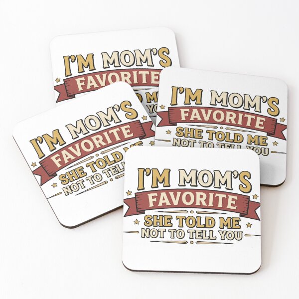 Item preview, moms favorite funny quote sibling rivalry humor designed and sold by ArtDesignTp.