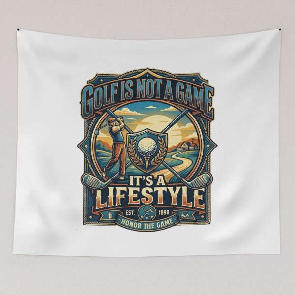 Item preview, Golf Is Not A Game It’s A Lifestyle Vintage Graphic designed and sold by Wear Sculpt.