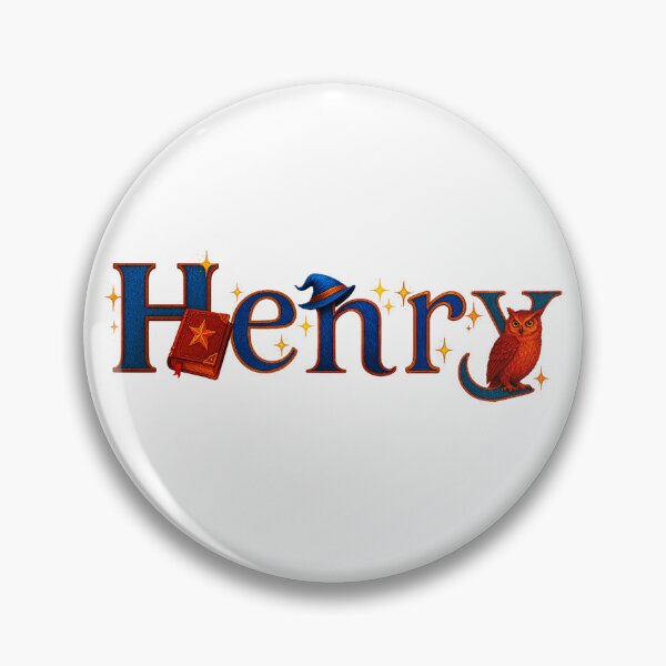 Item preview, SPELLBOUND NAMES COLLECTION  – ✨ HENRY ✨ – STORYBOOK SPELLCASTER DREAMS designed and sold by WheelieGdArt.