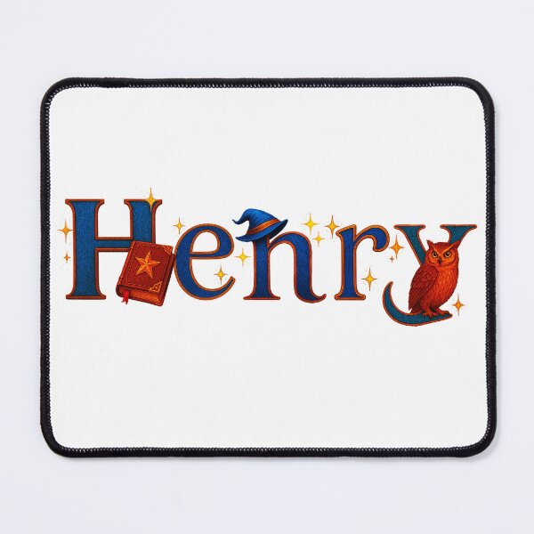 Item preview, SPELLBOUND NAMES COLLECTION  – ✨ HENRY ✨ – STORYBOOK SPELLCASTER DREAMS designed and sold by WheelieGdArt.