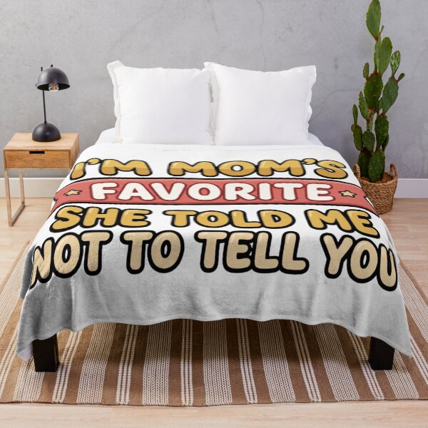 Item preview, funny moms favorite child humor family gift designed and sold by ArtDesignTp.