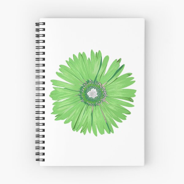 Item preview, Green And White Daisy Flower Botanical Floral Pop Art designed and sold by Sharon Cummings Art.
