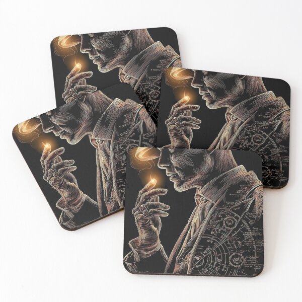 Item preview, Thomas Shelby Golden Line Art - Peaky Blinders Celestial Portrait designed and sold by Silence has weight.
