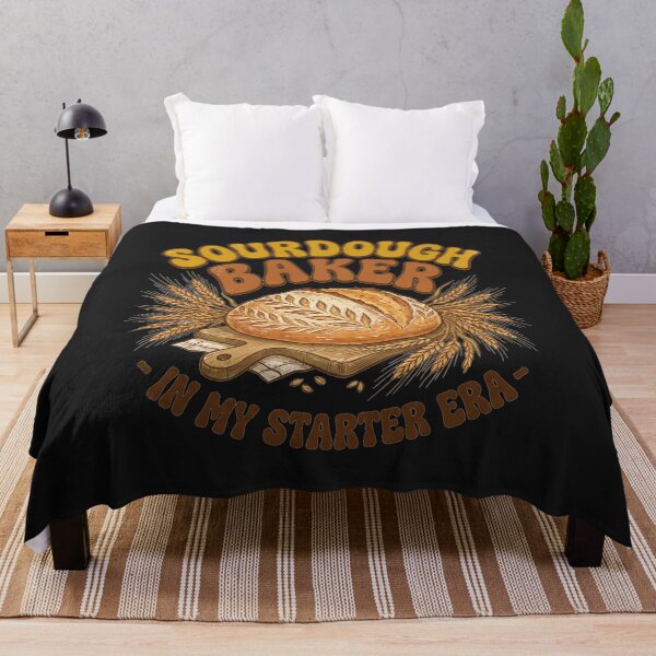 Item preview, Sourdough Baker Era Retro Loaf Illustration designed and sold by CRAZY&ART.