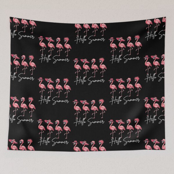Item preview, Hello Summer Vacation Flamingo Gift Men Women Girls Kids  designed and sold by FreeArt2.