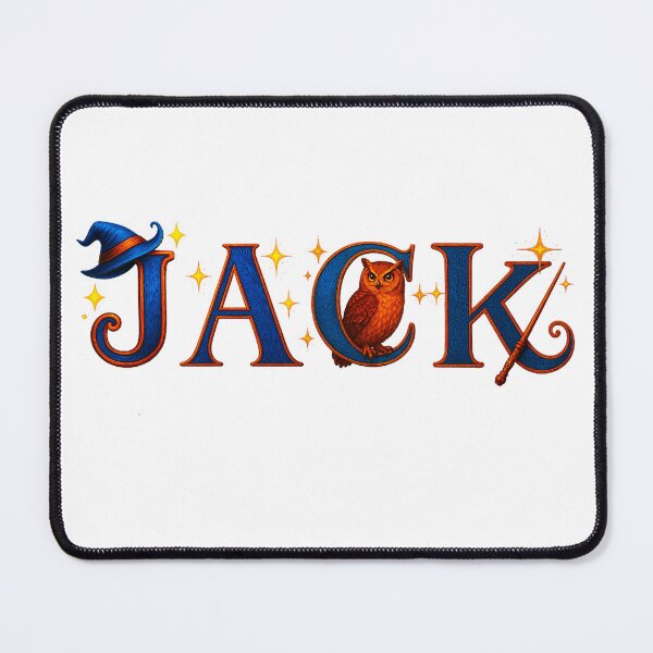Item preview, SPELLBOUND NAMES COLLECTION – ✨ JACK ✨ – STORYBOOK SPELLCASTER DREAMS designed and sold by WheelieGdArt.