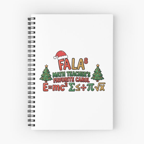 Item preview, fa la math funny christmas classroom meme designed and sold by ArtDesignTp.