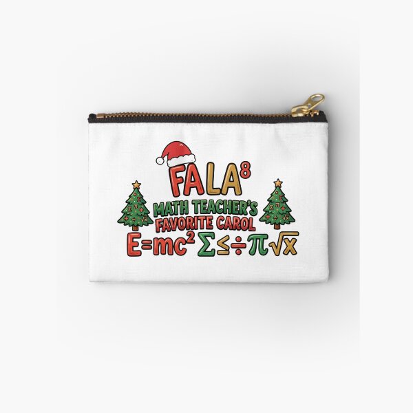 Item preview, fa la math funny christmas classroom meme designed and sold by ArtDesignTp.
