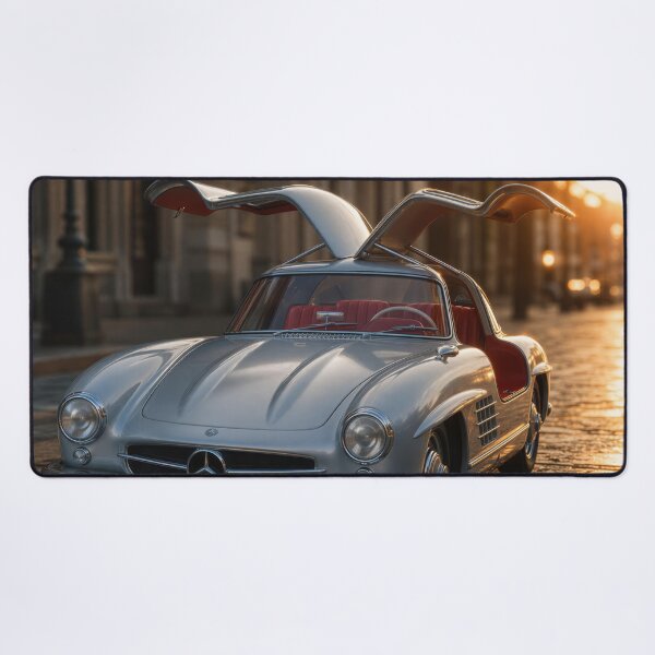 Item preview, Classic Silver Gullwing City Street Sunset designed and sold by OwnByCats.