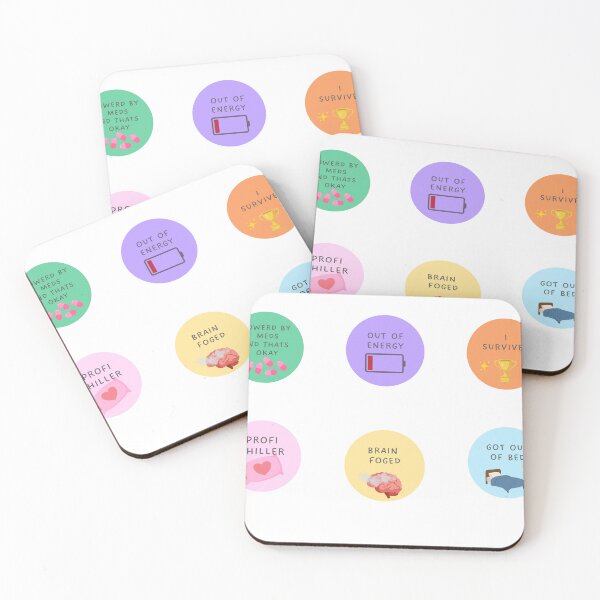 Item preview, Chronic illness sticker set designed and sold by chronisch.sichtbar.