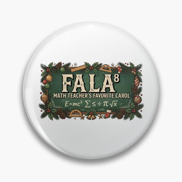 Item preview, holiday math joke fa la math teacher gift designed and sold by ArtDesignTp.