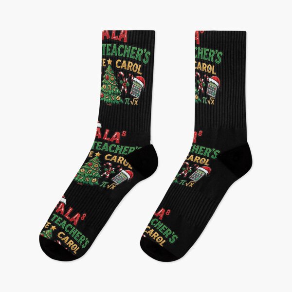 Item preview, fa la math cute christmas teacher humor design designed and sold by ArtDesignTp.