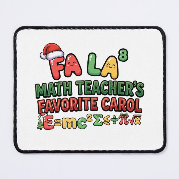 Item preview, math christmas meme fa la math funny quote designed and sold by ArtDesignTp.