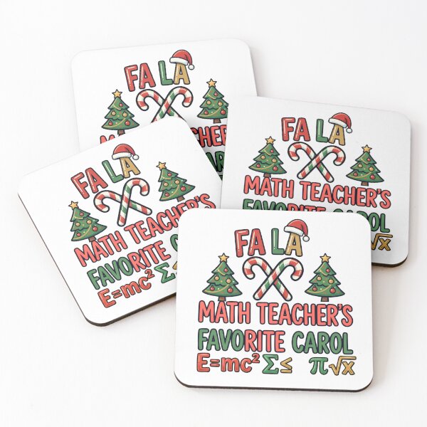 Item preview, fa la math teacher christmas meme funny design designed and sold by ArtDesignTp.