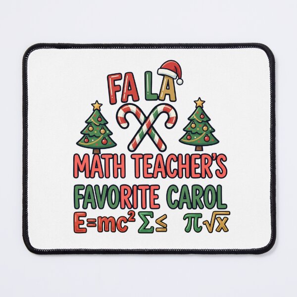 Item preview, fa la math teacher christmas meme funny design designed and sold by ArtDesignTp.