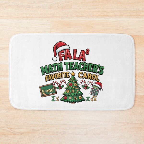 Item preview, funny math christmas fa la math classroom joke designed and sold by ArtDesignTp.