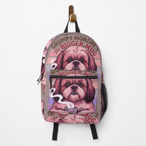 Item preview, Grumpy Monday's: The Bigger Mug Shrugged Shih Tzu designed and sold by BLUESKY11a.