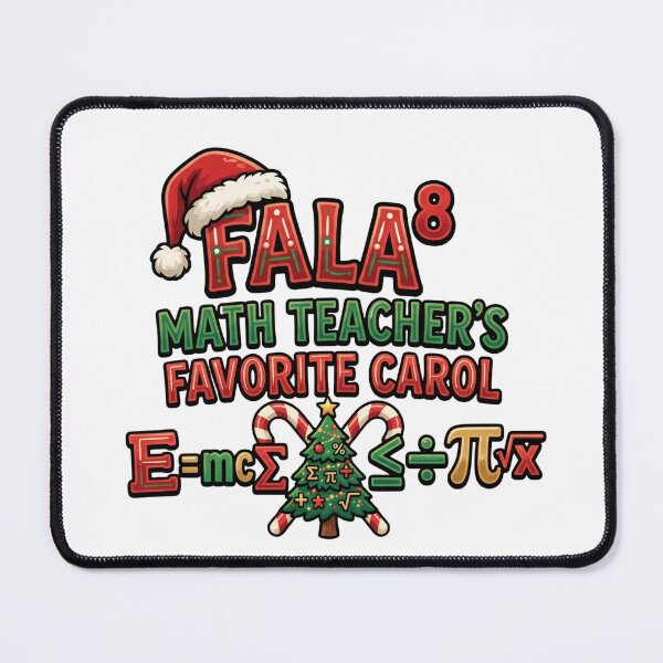Item preview, fa la math xmas funny teacher christmas humor designed and sold by ArtDesignTp.